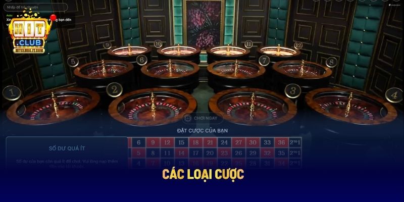Các loại cược